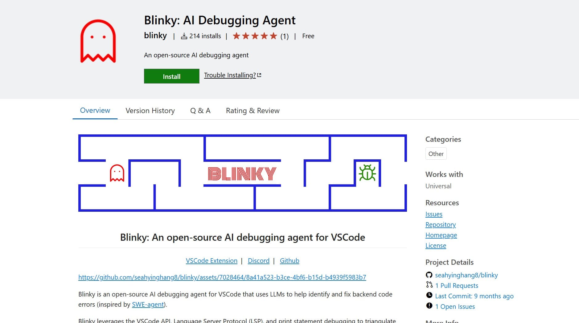 Blinky: AI Debugging Agent