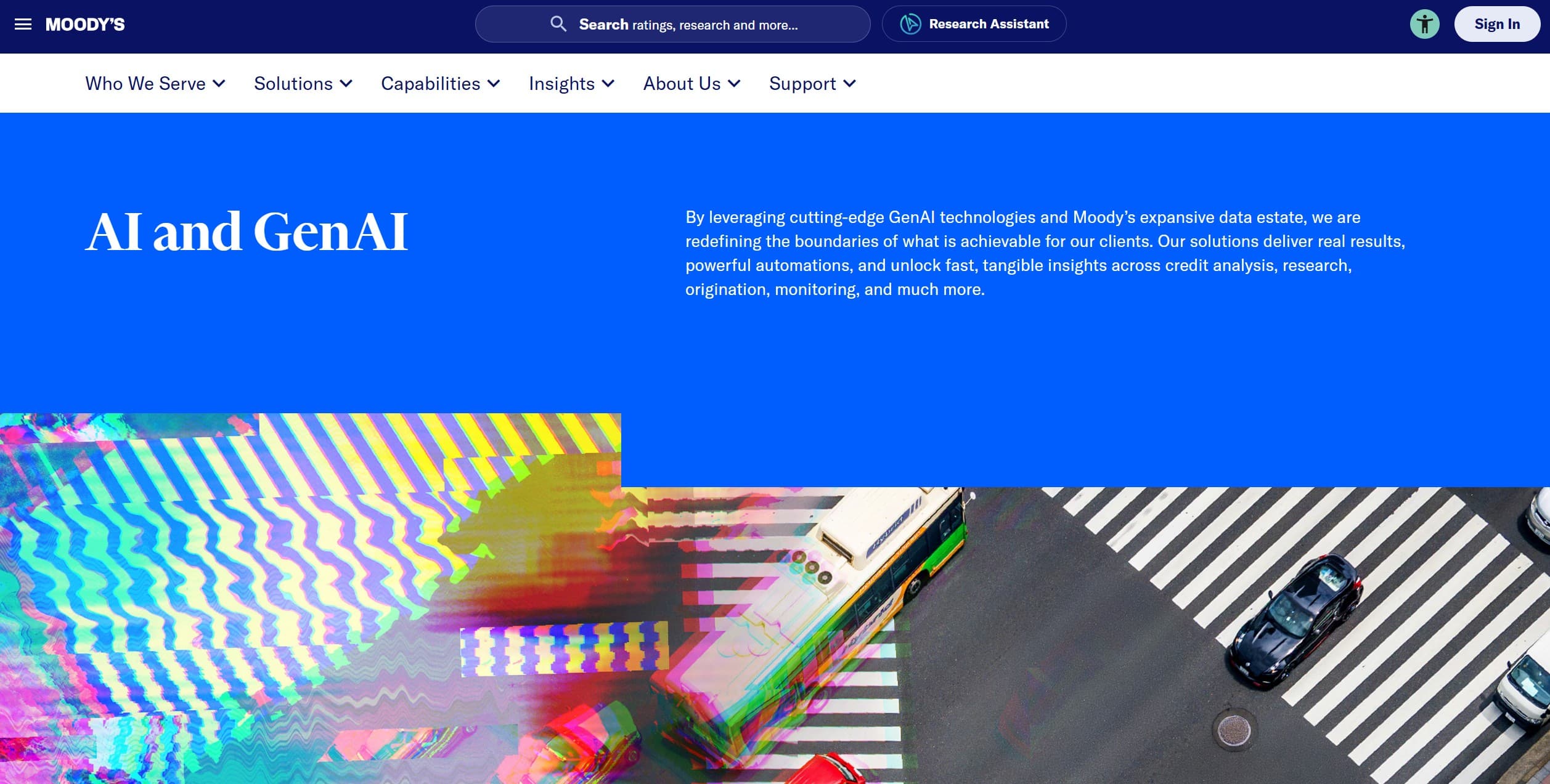 Moody's Research Assistant