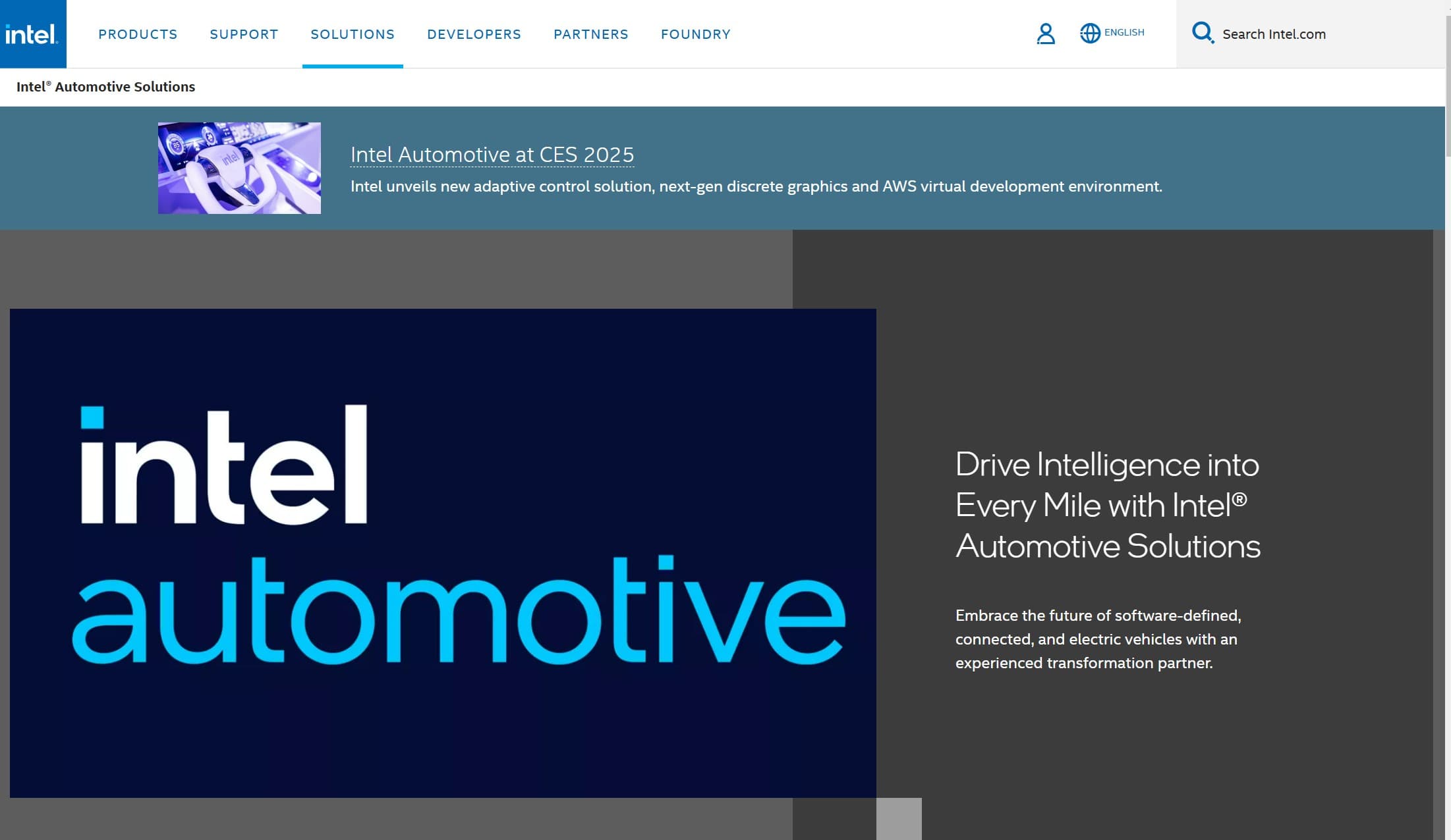 Intel Automotive Solutions